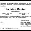 Koenig Hermine 1908-1989 Todesanzeige